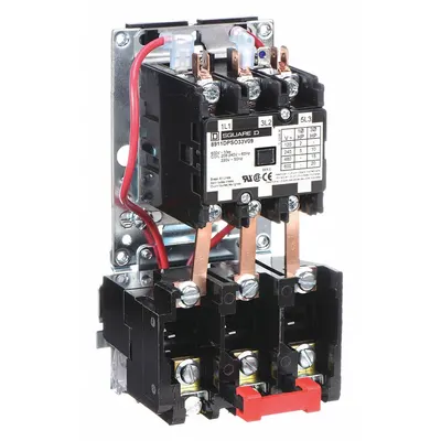 SQUARE D Definite Purpose Magnetic Motor Starter: Non-Reversing, 3 Poles - Non-Reversing Starters with Thermal Overloads