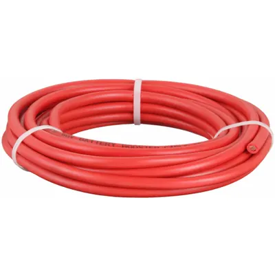 WESTWARD Cut to Length Jumper Cable, 8 ga, 300 in, Red, 24 A - Cut to Length Jumper Cables