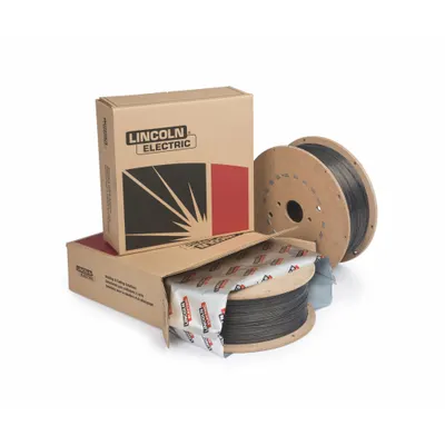 LINCOLN ELECTRIC Flux Cored Welding Wire: Carbon Steel, E71T-12C, 1/16 in, 33 lb - Flux-Cored Wire for General Steel Fabrication