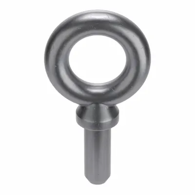 KEN FORGING Machinery Eye Bolt Blank: With Shoulder, Steel, Plain, 2 1/2 in Shank Lg - Machinery Eye Bolt Blanks with Shoulder
