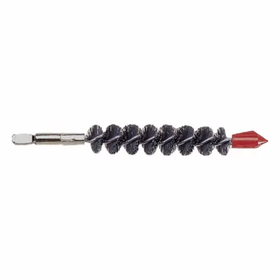 GOODWAY Tube Brush: Quick Connection, Nylon, 11/16 in to 3/4 in, Quick Connect Male - Brushes for Heat Exchanger Cleaning Equipment