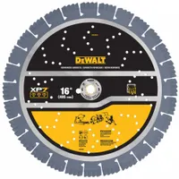 DEWALT Diamond Saw Blade: Concrete, 16 in Blade Dia., 1 in Arbor Size, Wet/Dry, Segmented (MPN DW47637)