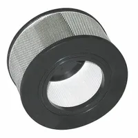 This NILFISK cartridge filter is a HEPA-rated, dry-pickup paper filter designed for use with Nilfisk GM80 and GM811 canister vacuums. It captures fine dust and particles in dry industrial applications, such as workshops and factories, to maintain vacuum performance