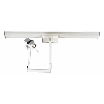 BURTON Examination Light: Halogen, 60,000 lux @ 1 m, Ceiling, 4300K, 94 CRI, 150 W Watt - Ceiling-Mount Medical Lights