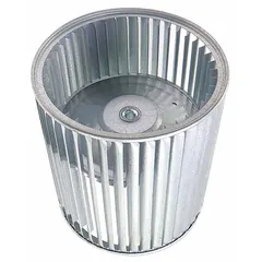 This OEM replacement blower wheel is designed for use in International Environmental HVAC equipment. It is compatible with manufacturer model number 90000400, ensuring proper airflow in commercial or industrial air-handling applications.