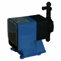 PULSATRON Chemical Metering Pump: Solenoid, 115V AC, 1/60 hp HP, PP Head, CSPE/PTFE Diaphragm, 100:1 (MPN LPH6MA-PTC3-500)