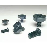 MITEE-BITE Multi-Fixture Clamp: Steel, Serrated Face, M8 Bolt (MPN 53145)