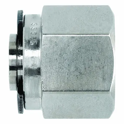 BRENNAN INDUSTRIES NS0304-05-SS Compression Fitting Plug - Clean & Bagged Single-Ferrule Stainless Steel Fittings