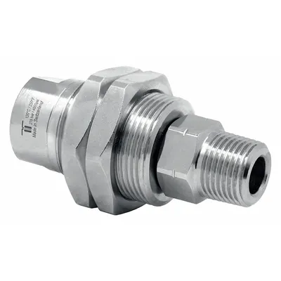 MOSMATIC Rotary Union: Straight - Brass Rotating Joints & Unions