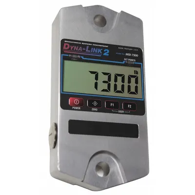 MSI Crane Dynamometer: 50,000 lb Wt Capacity - Imperial, +/-0.1% Accuracy, 20 lb - Dynamometers