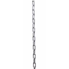 Replacement hand chain for Dayton manual chain hoists. Compatible with hoists rated for 6,000 lb load capacity. Used for raising or lowering loads in maintenance and industrial lifting applications.