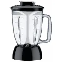 WARING COMMERCIAL Blender Container with Lid and Blade: 44 oz Container Capacity, Black/Clear (MPN CAC87)