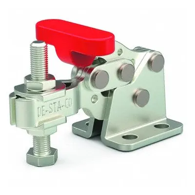 DE-STA-CO Toggle Clamp: Std Horizontal Handle, Flange Base Mounting - Corrosion-Resistant Toggle Clamps