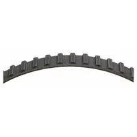 This DAYCO timing belt and metric V-belt belt has an effective length of 800 mm and is reinforced with fiberglass cord. It is used for engine timing and accessory drive applications in vehicles, ensuring precise synchronization of camshaft and crankshaft