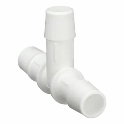 ELDON JAMES Barbed Tee: 1/2 in ID x 1/2 in ID x 1/2 in ID size, Barbed x Barbed x Barbed - Standard Polypropylene Barbed Tube Fittings