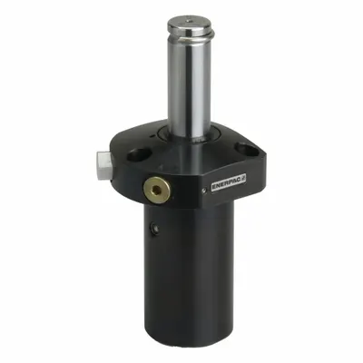 ENERPAC Swing Clamp: Single Acting, 7,450 lbf Clamping Force, 1.28 in Total Stroke - Upper Flange Mount Swing Clamp Cylinders