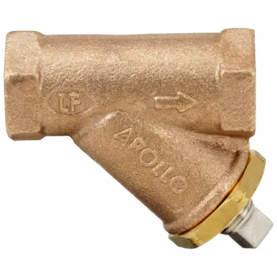 APOLLO Y Strainer: 3/8 in, NPT, Mesh, 0.0469 in Screen Size, Bronze, PTFE - Bronze Y Strainers