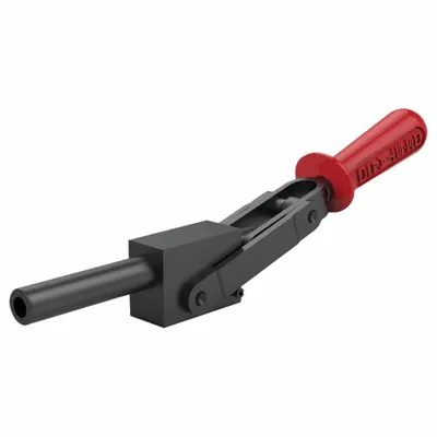 DE-STA-CO Straight-Line Action Clamp: Solid Base Mounting, Std Horizontal Handle - Standard Straight-Line Toggle Clamps