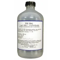 YSI Calibration Solution - Ammonium Standard: Lab, 500 mL Volume, 100 mg/L, 3843, 1