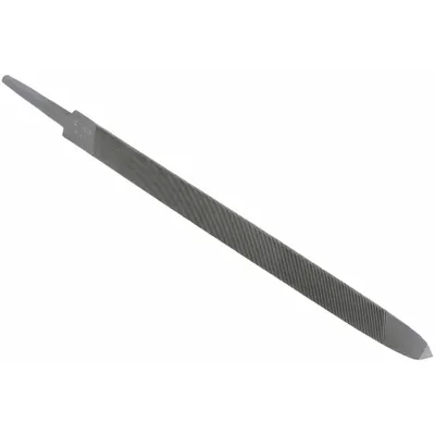 NICHOLSON Machinists File: Triangular, Single-Cut, Smooth Cut, 6 in Lg without Tang - Single-Cut Triangular Files