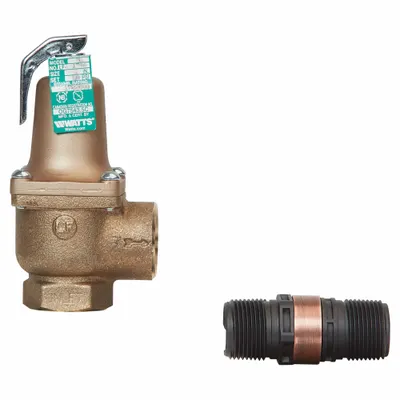 Watts 1-1/4 740 075 FS ASME Section XIII Hot Water Pressure Relief Valve - ASME Section XIII Hot Water Pressure Relief Valves