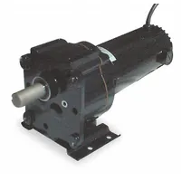DAYTON DC Gearmotor: Parallel, 24V DC, TENV, 20 RPM, 254 in-lb Max Torque, 1/8 hp Input Horsepower