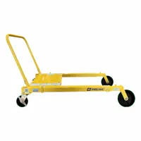 OZ LIFTING PRODUCTS Mounting Base: Mobile Pedestal, 1,200 lb Max Load Capacity, Steel (MPN OZWB)