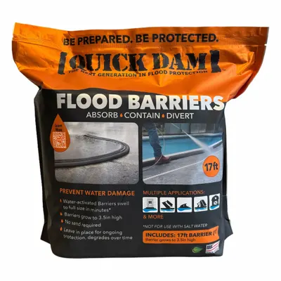 QUICK DAM QD617-1 Water-Activated Flood Barrier - Water-Activated Flood Barriers