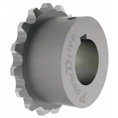 POWER DRIVE Chain Coupling Sprocket: 40, Steel, 1 1/4 in Bore Dia - Keyed Bore Chain Coupling Sprockets