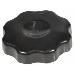 This knob is designed for manual adjustment of valves, dampers, and other mechanical components in HVACR equipment. It provides precise control for setting adjustments in heating, ventilation, air conditioning, and refrigeration systems.