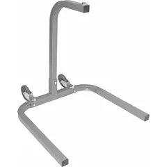 This stainless steel pedestal base from PATTERSON provides a stable 32-inch square platform for supporting equipment or fixtures in industrial and commercial settings. Suitable for use as a carriage or roll-about stand in workshops, laboratories, and manufacturing floors.