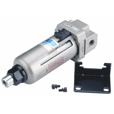 SMC Vacuum Water Separator: 1 in NPT, -100 kPa to 1,000 kPa, 5°C to 60°C - Vacuum Water Separators