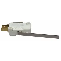 Micro switch rated 5 A at 250 VAC. Used as a replacement electrical switching component in industrial pumping systems to control or limit operation under rated conditions.