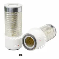 FLEETGUARD Automotive Air Filter: Round-Oval, Engine, Axial Seal, 6 3/32 in Outside Dia, PA2418-FN (MPN AF1733K)
