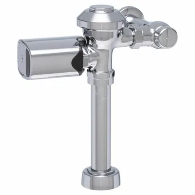 ZURN Automatic Flush Valve: ZERK-SM, 1.6 gpf Gallons per Flush, Battery, 11 1/2 in Rough-In - Toilet Automatic Flush Valves