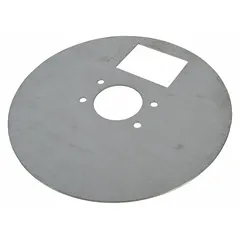 Flame shield for HVACR systems, used to protect components from direct flame exposure and heat damage. Commonly installed in furnaces, boilers, and combustion chambers for flame containment in industrial heating applications.
