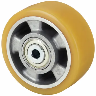 OEM Polyurethane Tread on Aluminum Core Wheel - Polyurethane Tread on Aluminum Core Wheels