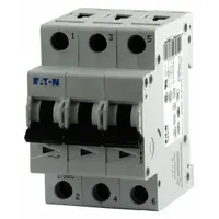 EATON IEC Supplementary Protector: 8 A Amps, 96V DC, 15kA at 277/480V AC, Lug, FAZ, 277/480V AC (MPN FAZ-C8/3)