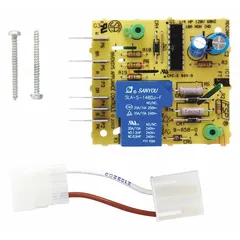 OEM defrost control board for refrigerators and freezers. Manages defrost cycle timing to prevent ice buildup and maintain consistent cooling. Replaces the original timer in compatible Whirlpool appliances.