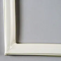 OEM replacement door gasket for Whirlpool refrigerators and freezers. Provides a seal to maintain internal temperature and reduce energy loss. Used in commercial and residential refrigeration applications
