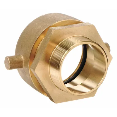 MOON AMERICAN Brass Swivel Fire Hydrant & Standpipe Adapter - Brass Swivel Fire Hydrant & Standpipe Adapters