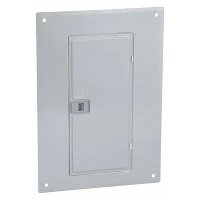 SQUARE D Load Center Cover: 22.13 in Lg, 1, Door, Non-Vented, 24 Spaces, 125 A Amps - Covers for Square D QO Load Centers