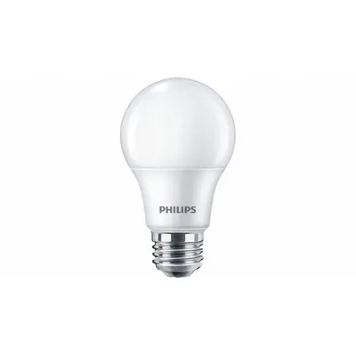 PHILIPS Compact LED Lamp: Medium Screw (E26), LED, (A) Classic, A19, 9 W Watt, 5000K - Medium Screw Base (E26) Lamps