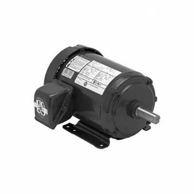 U.S. MOTORS General Purpose Motor: Rigid Base Mount, Totally Enclosed Fan Cooled, 5 hp - Rigid Base 3-Phase General Purpose AC Motors