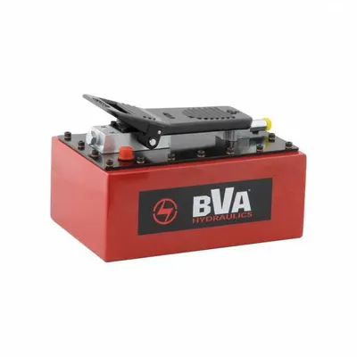 BVA HYDRAULICS Hydraulic Pump: 10,000 psi Max. Op Pressure, 1.99 gal Reservoir Capacity - Low-flow Air-Operated Hydraulic Pump Units