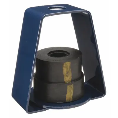 MASON Hanger-Mount Vibration Isolator: Neoprene, 650 lb Capacity, 4 1/4 in Wd - Elastomer-Style Hanger-Mount Vibration Isolators