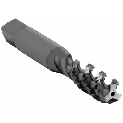 OSG Spiral Flute Tap: 3/8"-16 UNC, 2B, 3 Flute, Bottoming Chamfer - General Purpose Spiral-Flute Taps