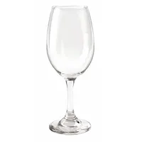 This ITI Grand Vino white wine glass has a 13 fl oz capacity and is made of clear glass. It stands 8 1/8 inches tall. Suitable for serving white wine in hospitality, restaurant, and bar settings