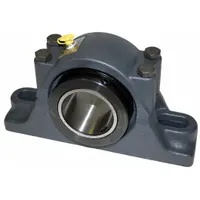 SEALMASTER Pillow Block Bearing: 2 3/16 in Bore, 2 Holes, 2 1/2 in Shaft Ht, 7 15/16 in Mount Lg (MPN RPB 203-2)