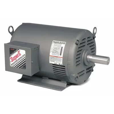 BALDOR General Purpose Motor: Rigid Base Mount, Totally Enclosed Fan Cooled, 7 1/2 hp - Rigid Base 3-Phase General Purpose AC Motors